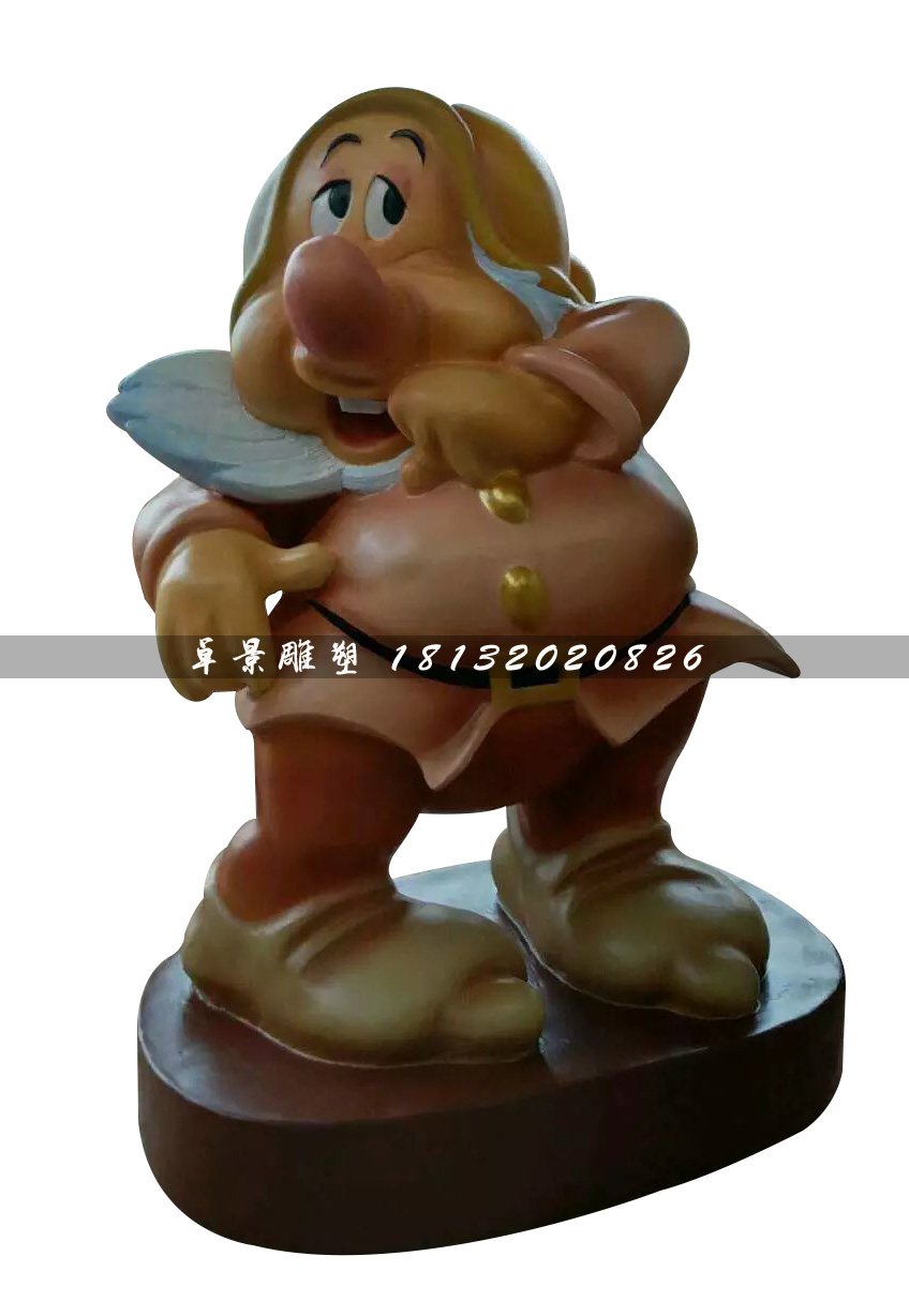玻璃鋼小矮人雕塑,玻璃鋼卡通雕塑 (2)