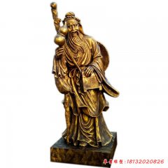古代名醫銅雕華佗