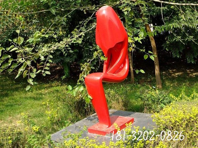 不銹鋼抽象人物，公園不銹鋼雕塑[1]