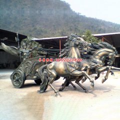 阿波羅戰(zhàn)車(chē)雕塑 景觀銅雕塑
