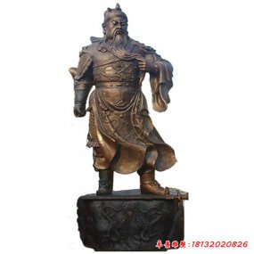武關公銅雕像